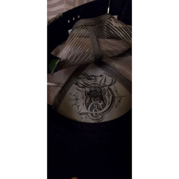 John Deere Grey  Black Snapback Hat‎ Deere Country Baseball Cap - Picture 4 of 6